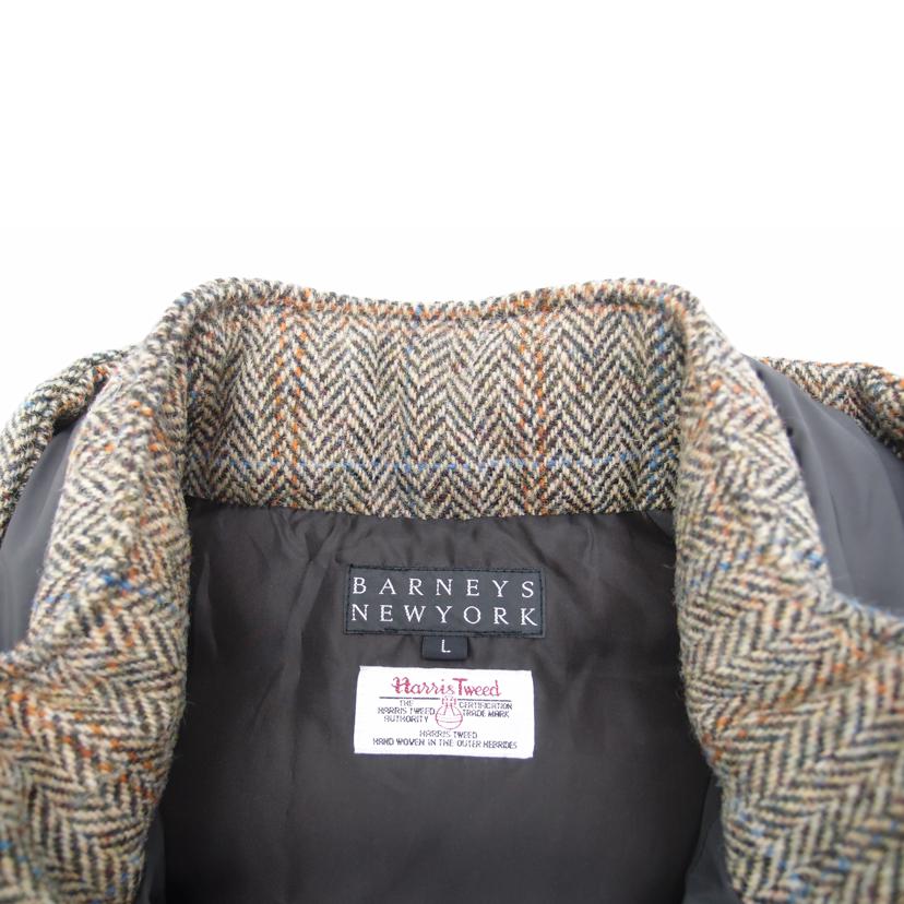 BARNEYS NEWYORK バーニーズニューヨーク/BARNEYS NEWYORK ツイードダウンベスト//Aランク/69