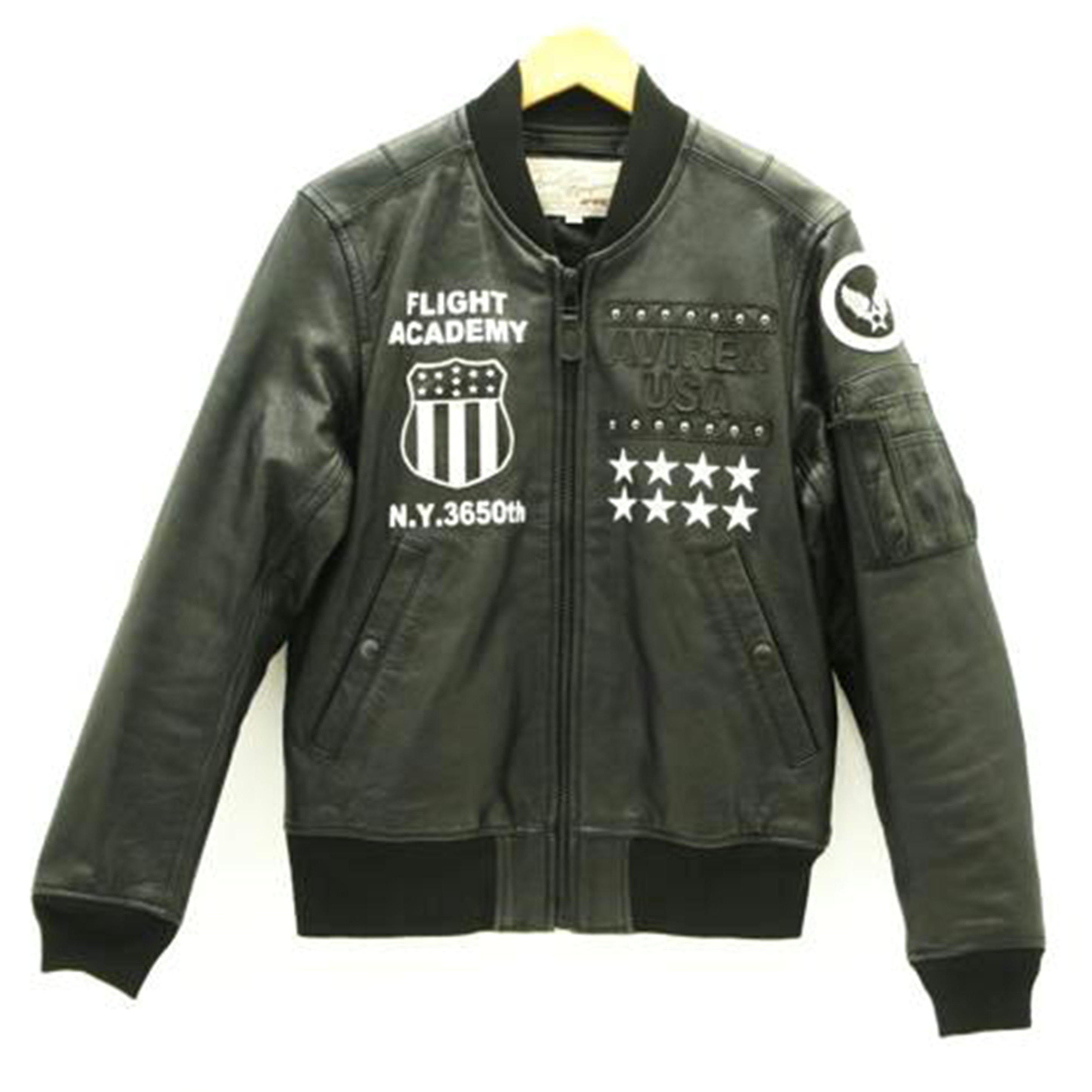 AVIREX アヴィレックス/GOAT MA-1 UNITED STATE/レザーフライトジャケット/6161075//ABランク/18