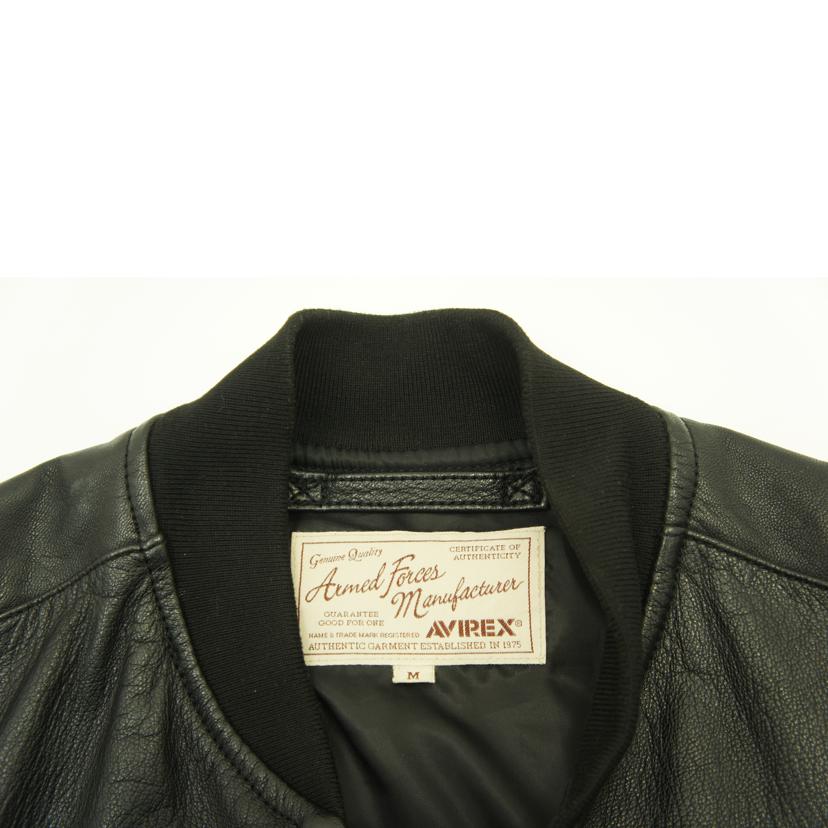AVIREX アヴィレックス/GOAT MA-1 UNITED STATE/レザーフライトジャケット/6161075//ABランク/18