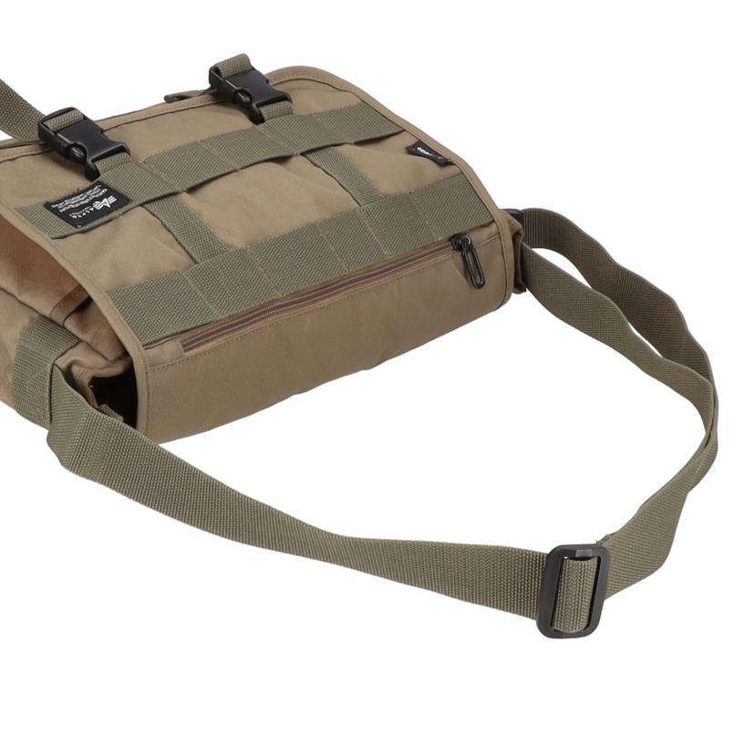 ALPHA アルファ/ショルダーバッグ/ナイロン/カーキ//ABランク/06