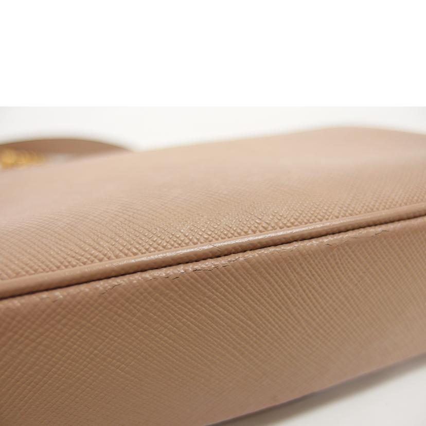 PRADA プラダ/サフィアーノ チェーンショルダー/ピンク//158/Aランク/04