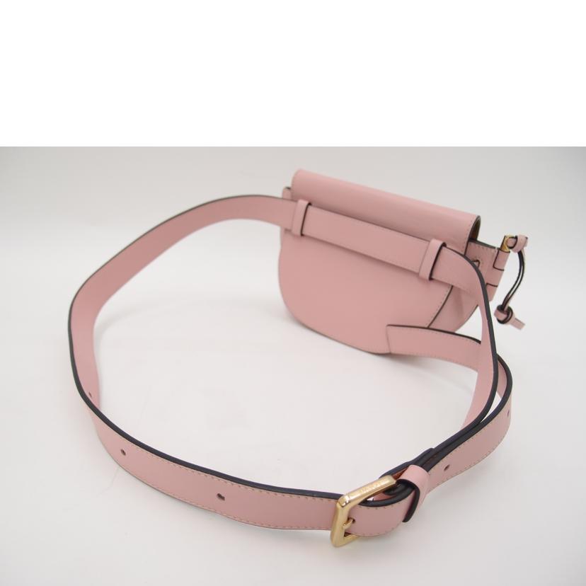 LOEWE ロエベ/ゲートバムバックウエストバック/ピンク/321.54.Z58//Aランク/69