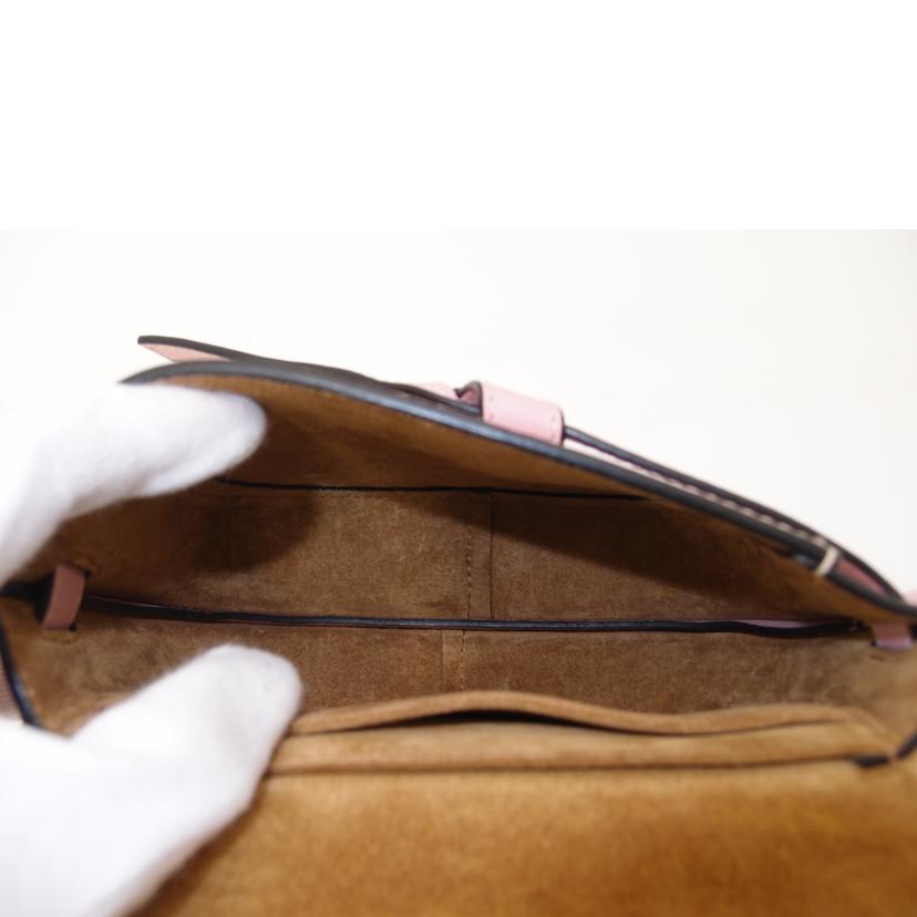 LOEWE ロエベ/ゲートバムバックウエストバック/ピンク/321.54.Z58//Aランク/69
