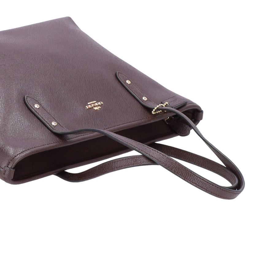 COACH /ラグジュアリークロスグレーンレザーミニシティージップトップトート/F22967//K17**/ABランク/22