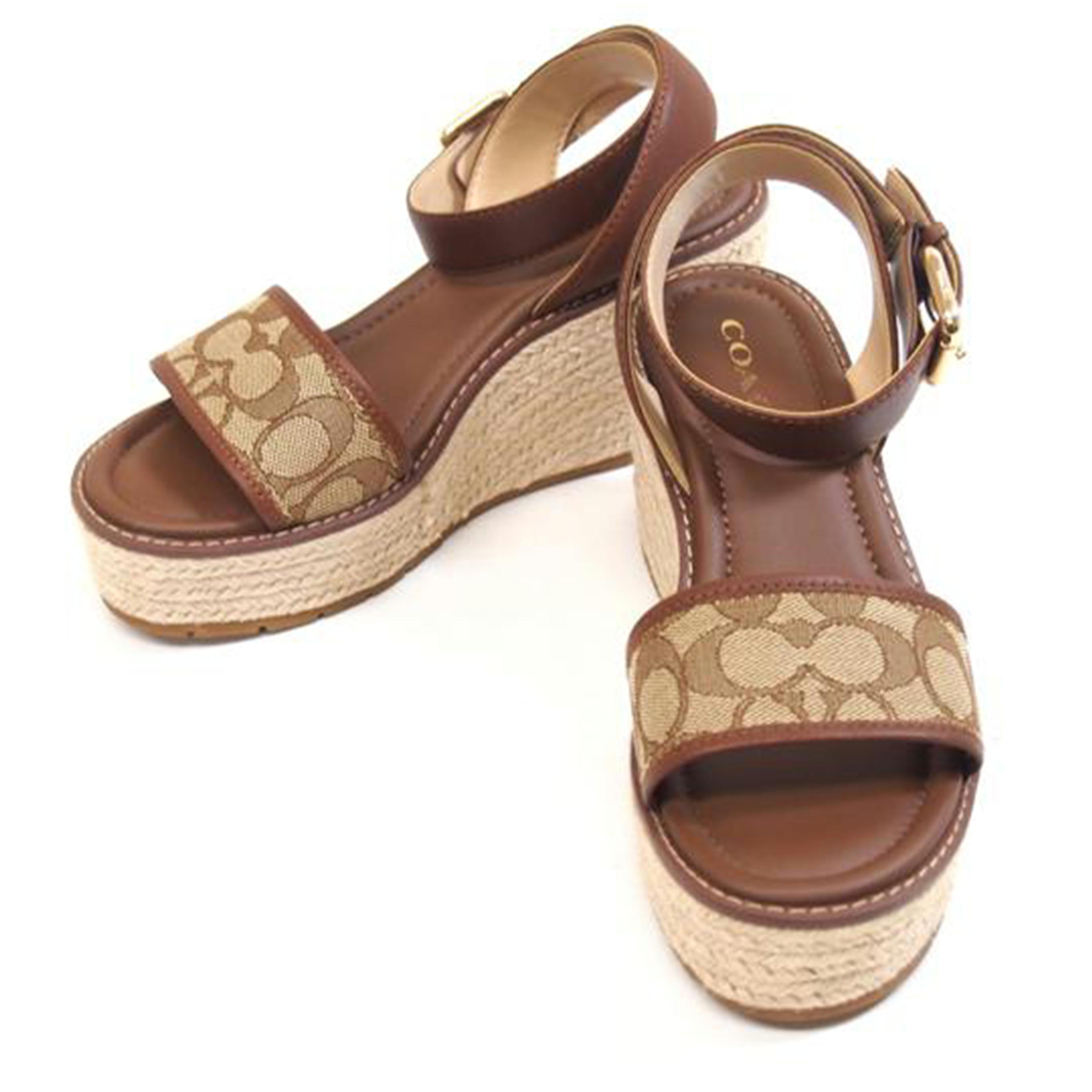 COACH コーチ/COACH コーリーエスパドリーユシグネチャー サンダル/C1047//ABランク/71