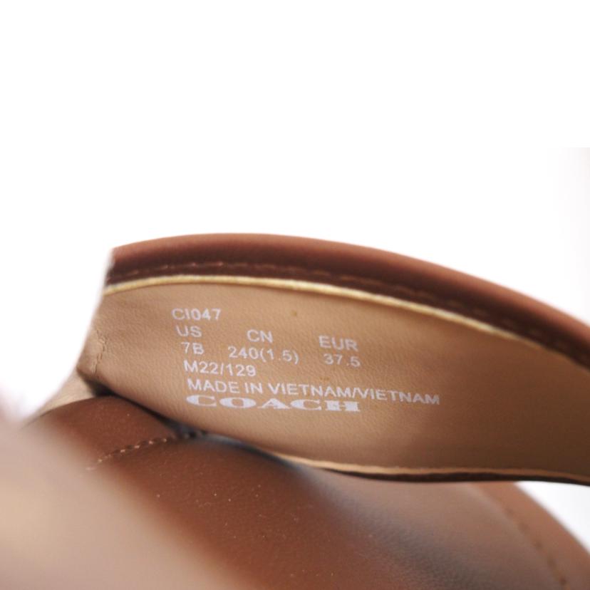 COACH コーチ/COACH コーリーエスパドリーユシグネチャー サンダル/C1047//ABランク/71