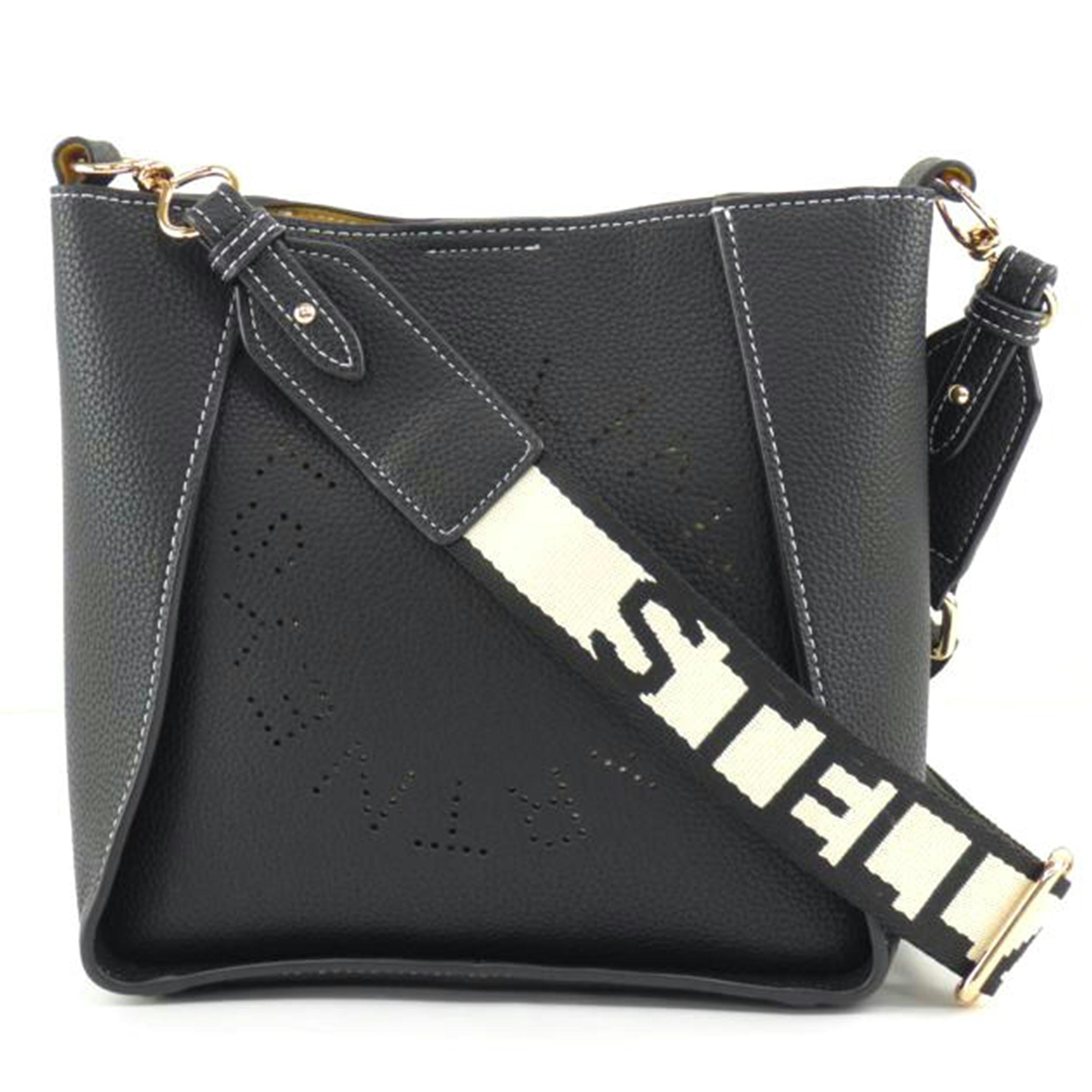 STELLA MCCARTNEY ステラマッカートニー/ショルダーバッグ/ブラック/カーフ//Aランク/64