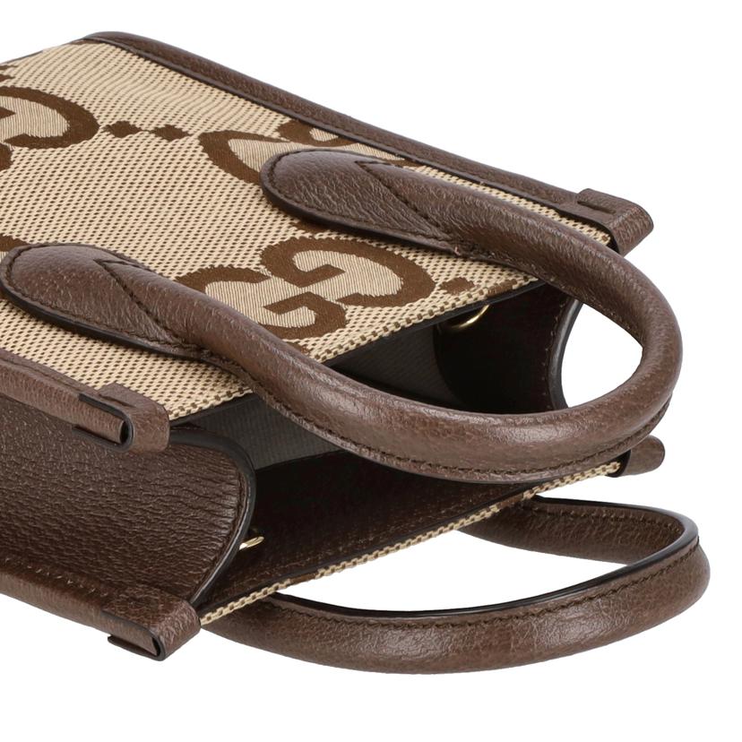 GUCCI グッチ/ジャンボGG ミニトートバッグ/699406//493***/Aランク/09