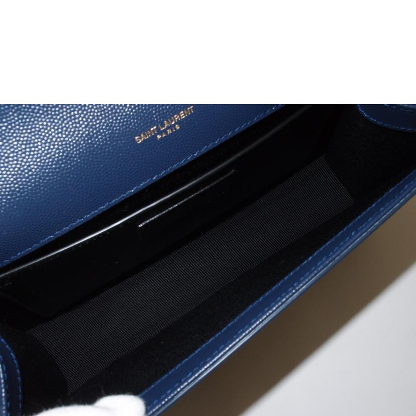 SAINT LAURENT サンローラン/タッセルチェーンショルダー/ネイビー//Aランク/69