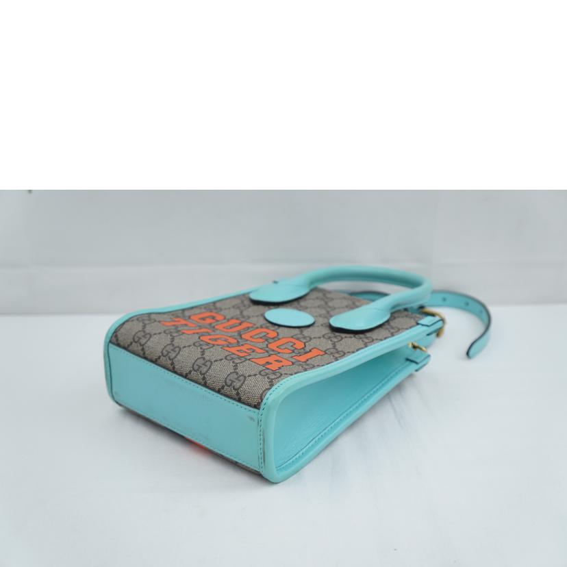 GUCCI グッチ/インターロッキングGミニハンド/671623//525***/Aランク/67