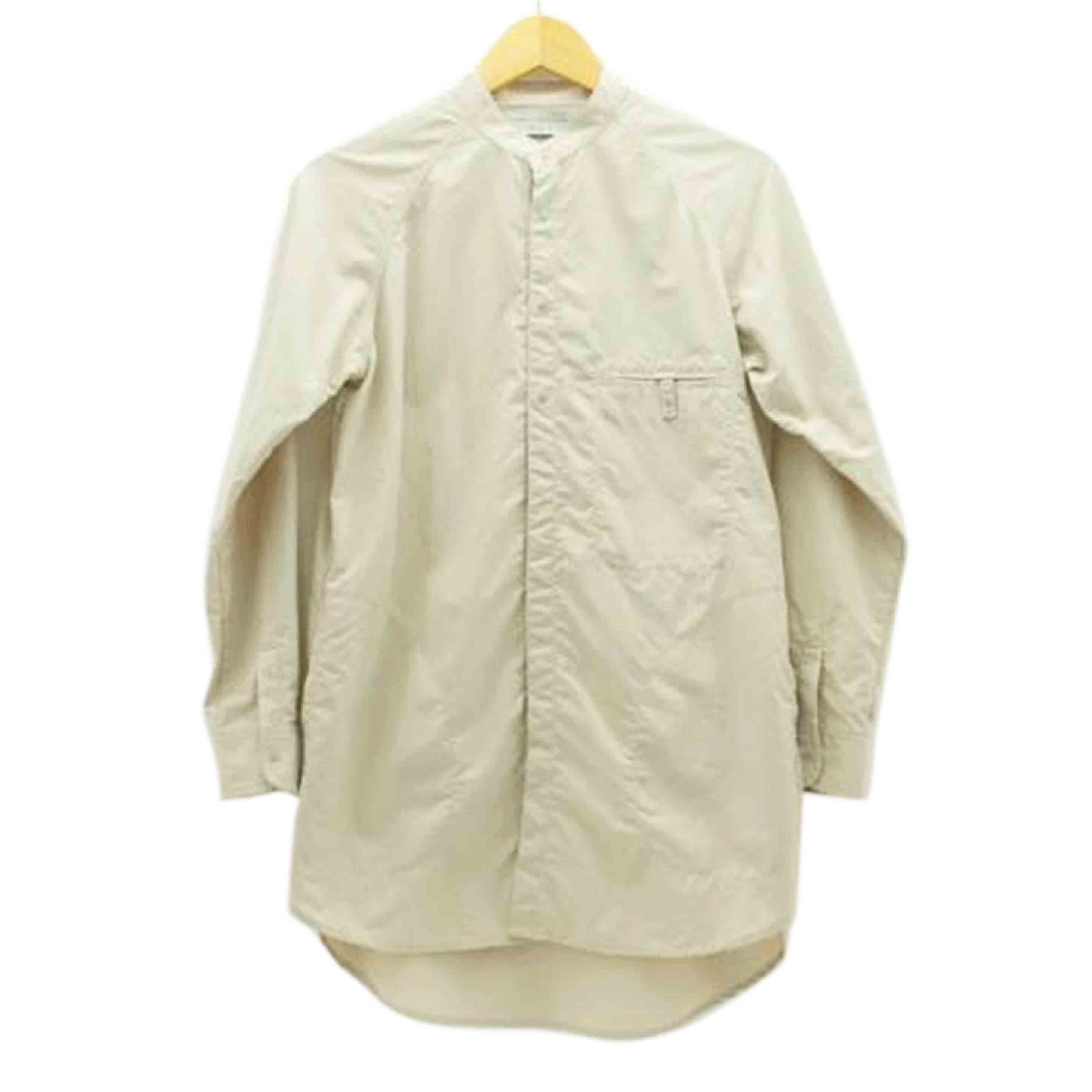 AXESQUIN ELEMENTS アクシーズクイン/ロングシャツ タスランナイロン/二/アイボリー/021021//Aランク/01