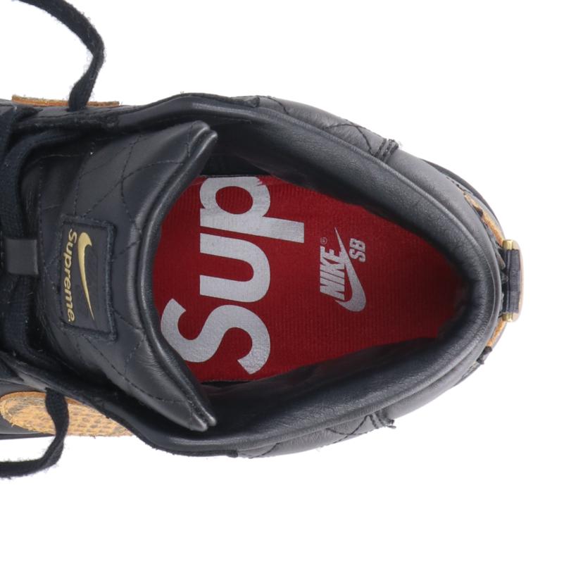Supreme×Nike シュプリーム×ナイキ/ブレーザーミッド/ハイカットスニーカー/ブラック×ブラウン/DV5078-001//ABランク/18
