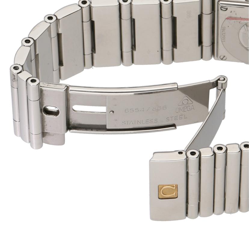 OMEGA オメガ/コンステレーション・カレ・クアドラ/ダイヤベゼル/1528.46.00//594*****/ABランク/91