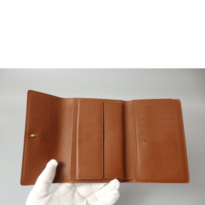 LOUIS VUITTON LV/ポルトトレゾール・エテュイパピエ/モノグラム/M61202//SP0***/Aランク/76