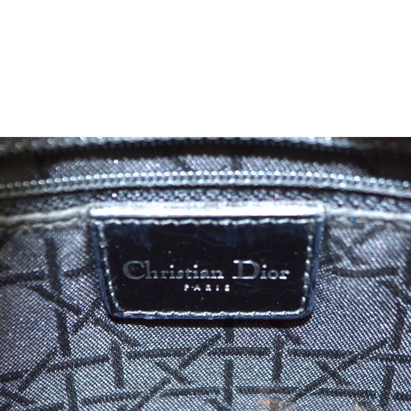 Dior/レディ・ディオールレオパード2WAYハンド//MA-****/ABランク/75