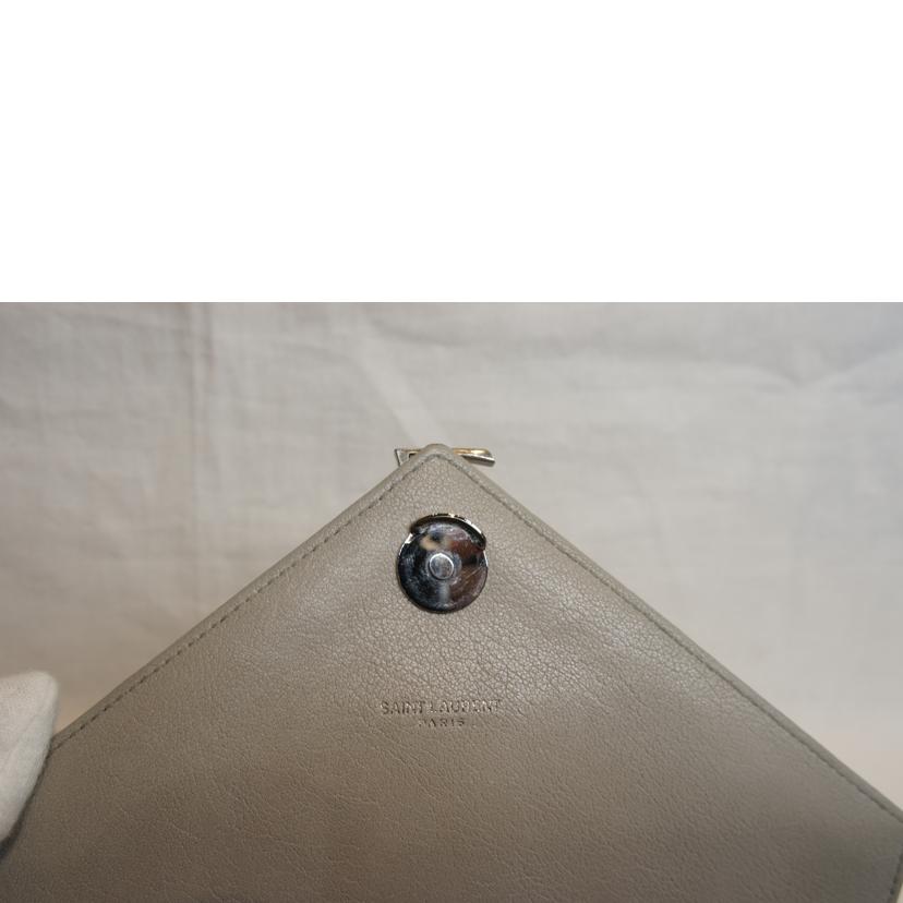 SAINT LAURENT サンローラン/YSLロゴVステッチキルティング2WAYチェーンショルダー//Aランク/92