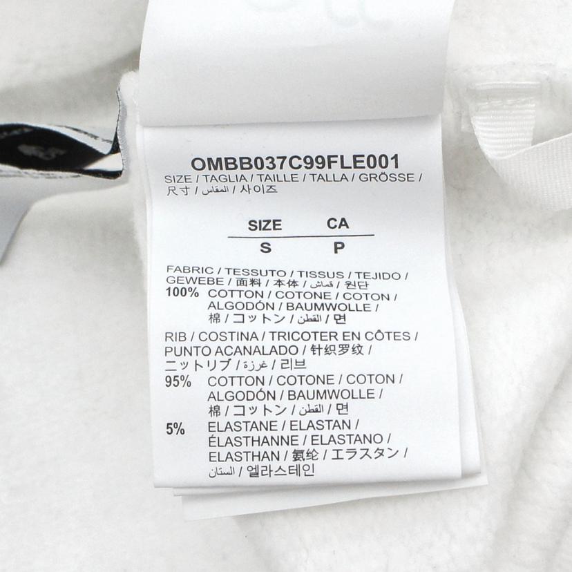 OFF-WHITE オフホワイト/プルオーバーパーカー/ホワイト//ABランク/18