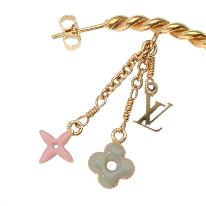 LOUIS VUITTON/クレオール・スウィートモノグラムフープピアス/M65481//Aランク/69