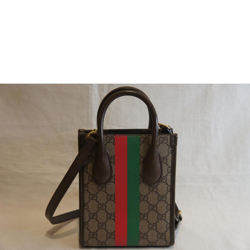 GUCCI グッチ/GGスプリームTIGERミニ2WAY/6716230//525***/Aランク/92