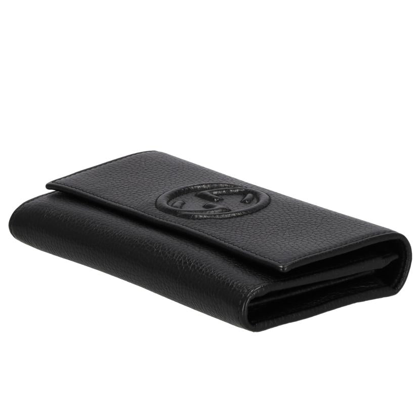 GUCCI グッチ/ソーホーインターロッキングG/レザーウォレット/598206//209*/Aランク/91