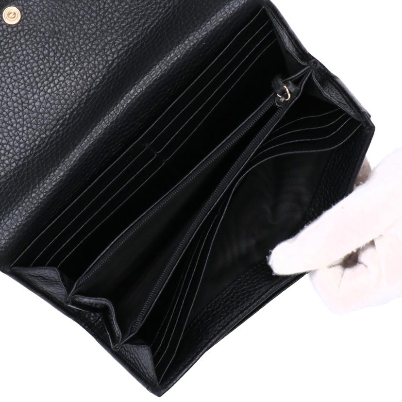 GUCCI グッチ/ソーホーインターロッキングG/レザーウォレット/598206//209*/Aランク/91