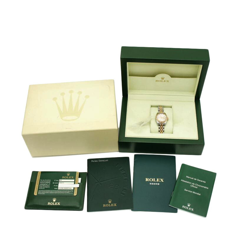 ROLEX ロレックス/デイトジャスト 10Pダイヤ PG/179171G//ABランク/38