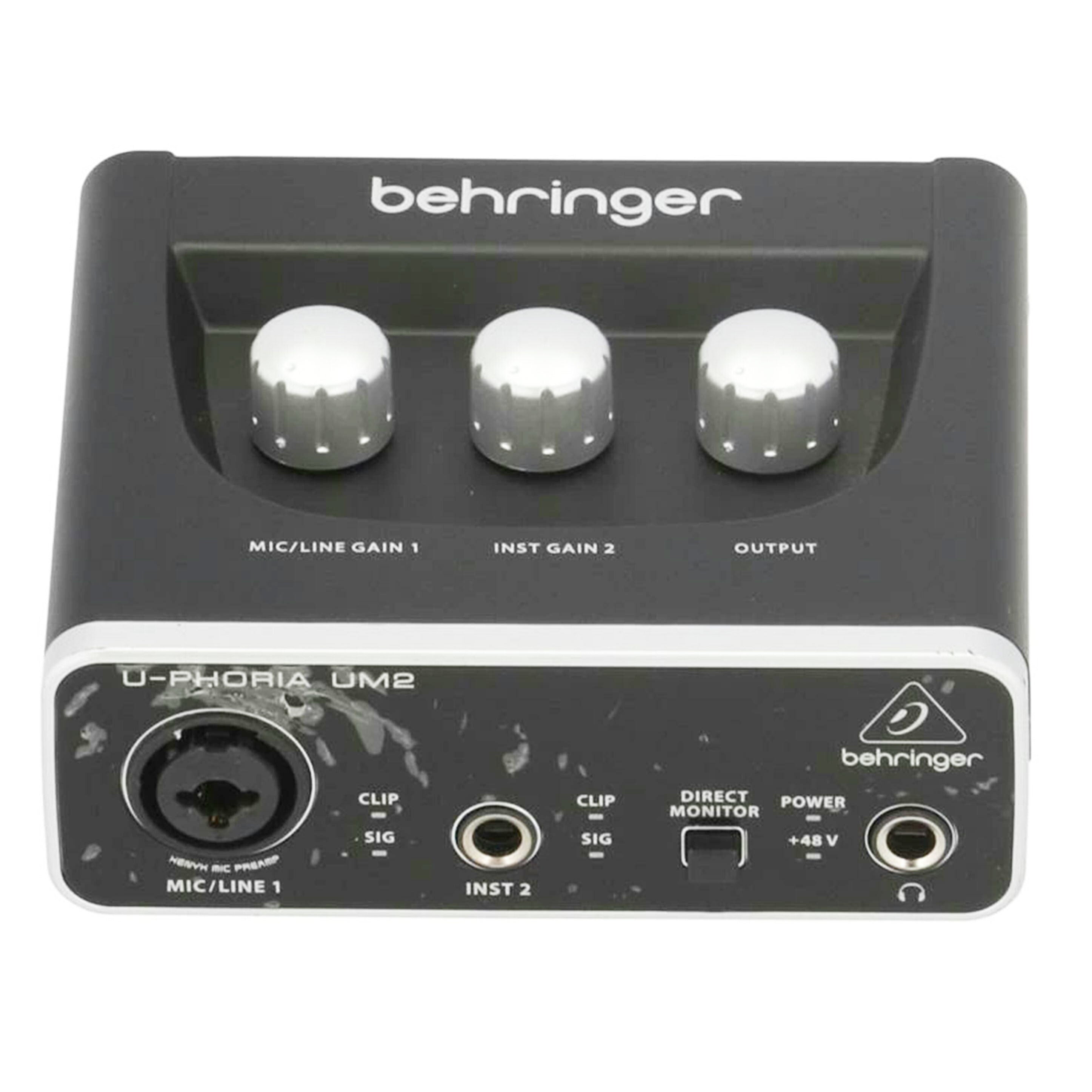 BEHRINGER ベリンガー /オーディオインターフェース/U-PHORIA UM2//S190610696AVV/Bランク/77