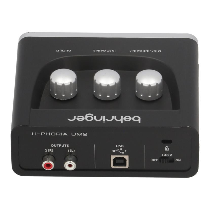 BEHRINGER ベリンガー /オーディオインターフェース/U-PHORIA UM2//S190610696AVV/Bランク/77