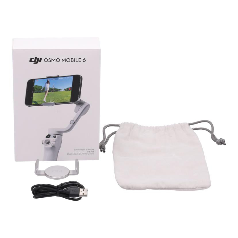 DJI ディージェーアイ /スマホ用ジンバル/スタビライザー/OSMO MOBILE6//74BVM23825104PTT/ABランク/63