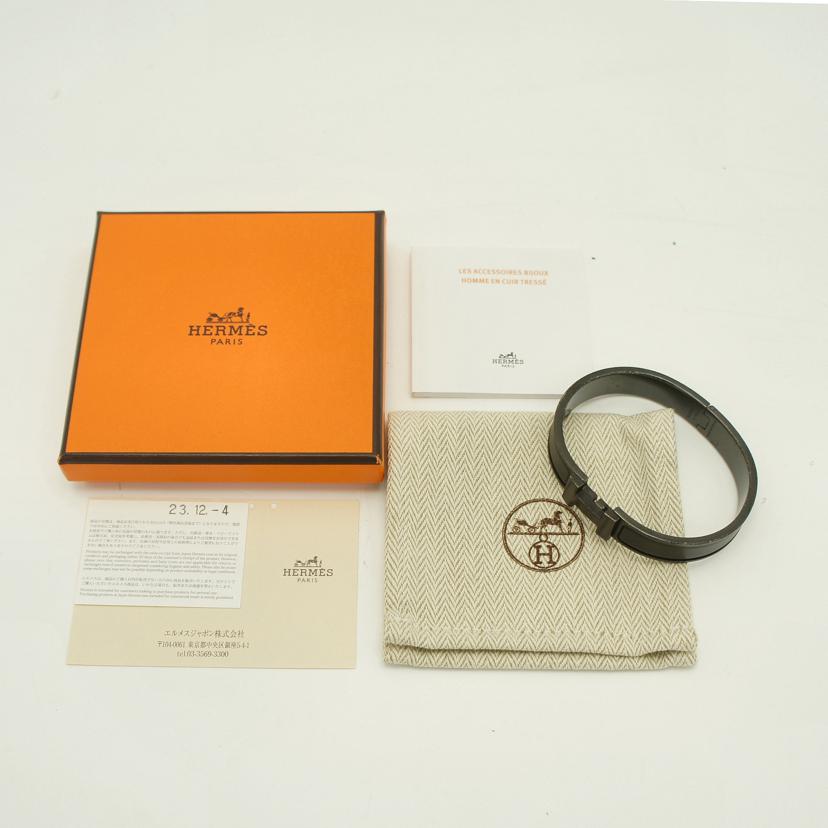 HERMES エルメス/HERMES クリッククラック /ブラック//F1 ******/ABランク/75