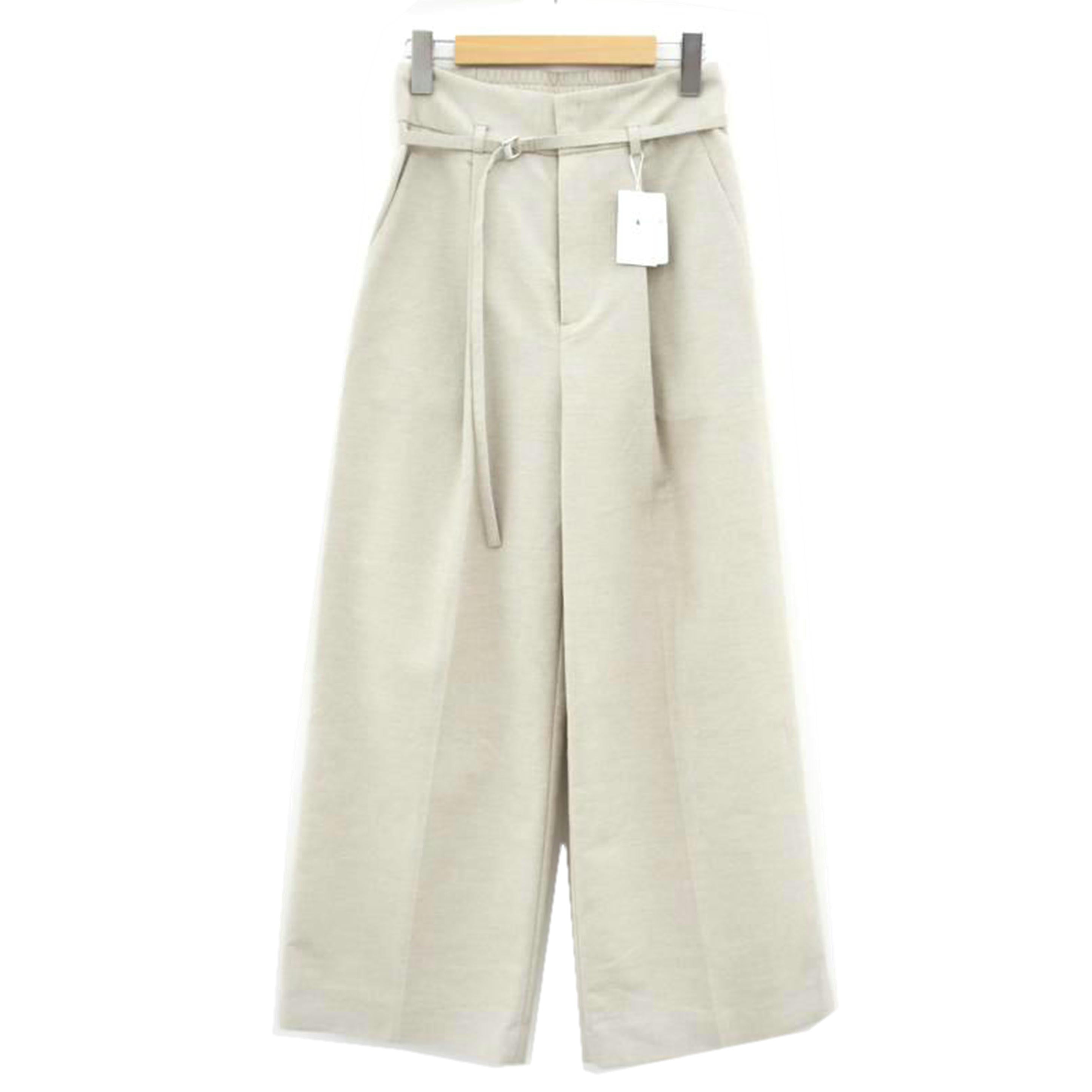 GREEN LABEL RILAXING グリーンレーベルリラクシング/コットニータックワイドパンツ/3614-162-2332-2130//1445735/Aランク/93
