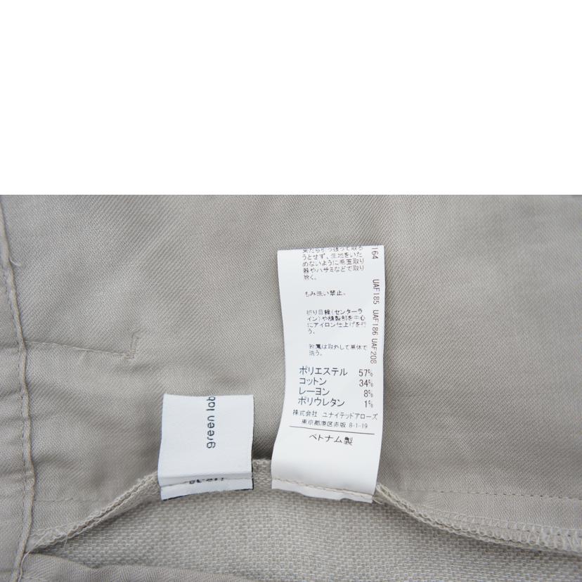 GREEN LABEL RILAXING グリーンレーベルリラクシング/コットニータックワイドパンツ/3614-162-2332-2130//1445735/Aランク/93