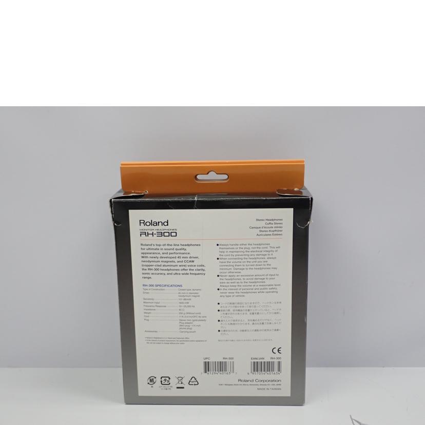Roland Roland/ヘッドホン/RH-300//ABランク/62