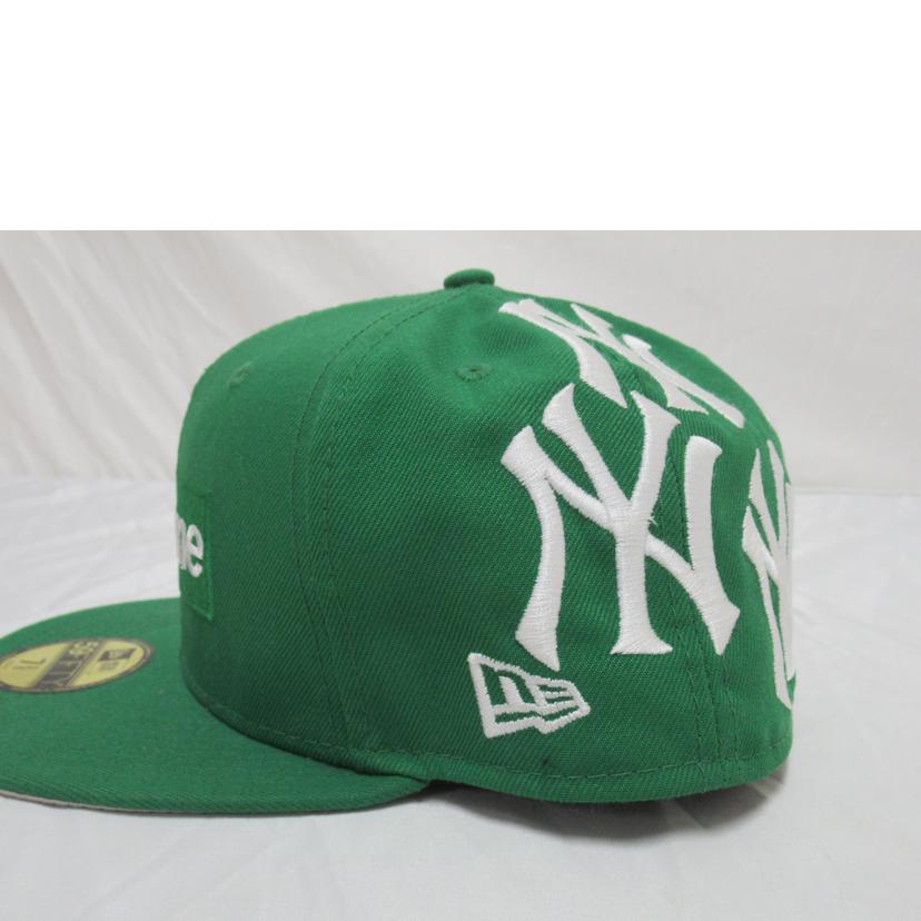 Supreme/ボックスロゴキャップ/NYY/Supreme×NEWERA//Bランク/63