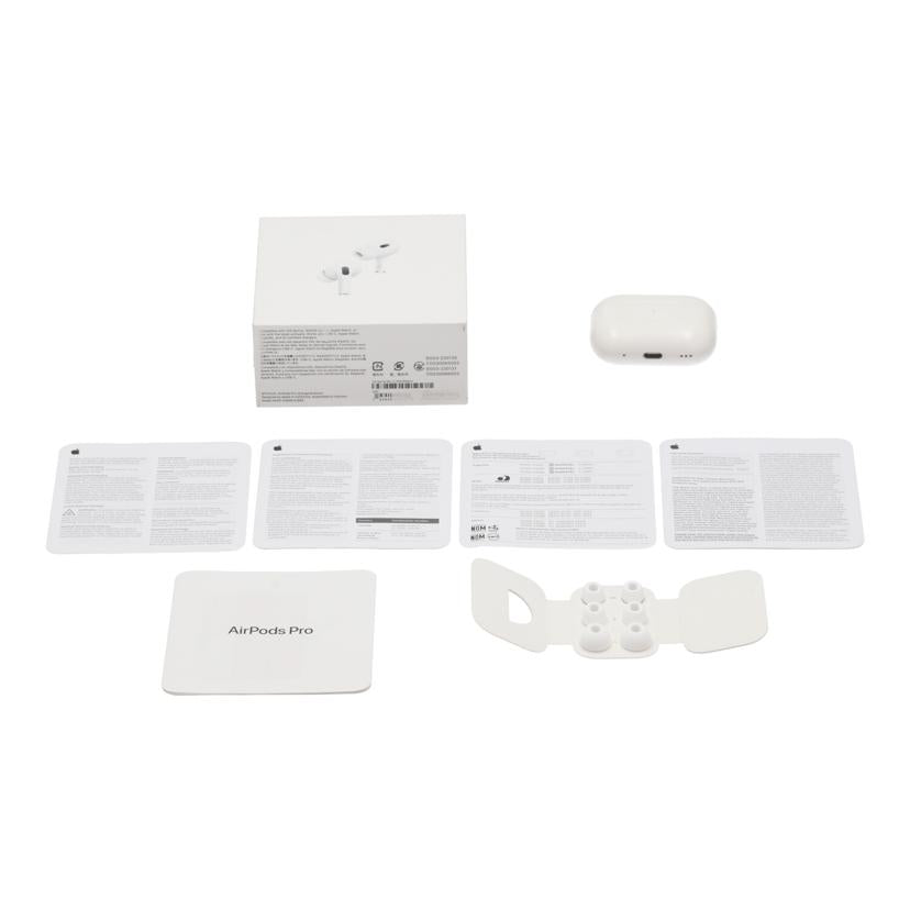 Apple アップル /AirPods Pro(第2世代、USB-C)/MTJV3J/A//CJ7M1XMQYJ/Bランク/77