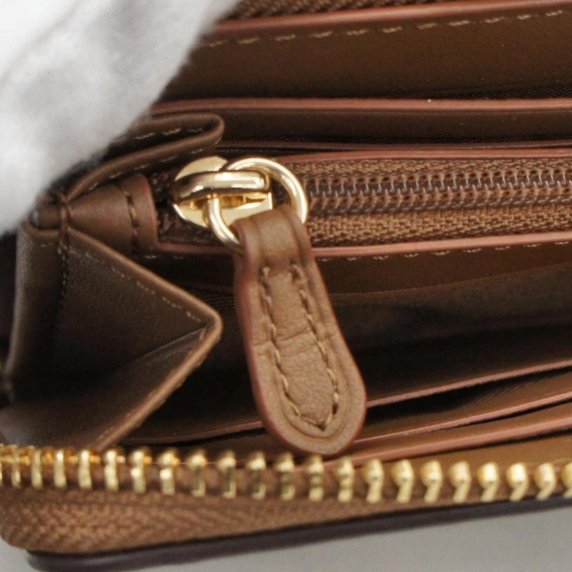 COACH コーチ/シグネチャー/PVC/ラウンドファスナー長財布/F59267//H22**/Aランク/18