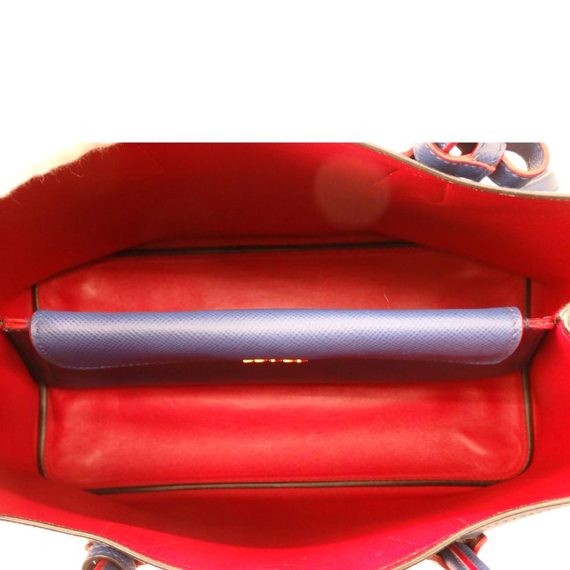 PRADA プラダ/サフィアーノ2WAYトートバッグ/1BG775//Aランク/76