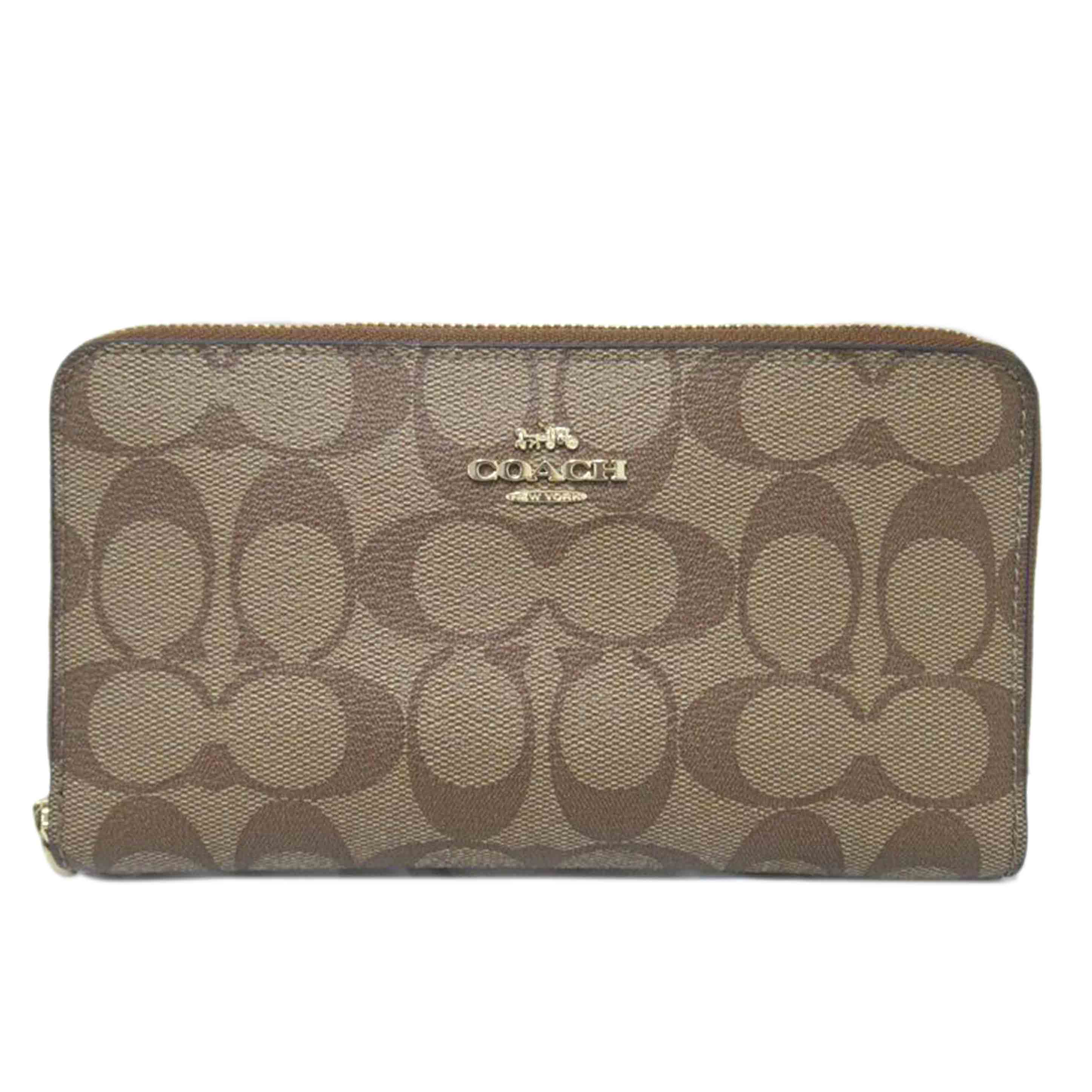 COACH/ラージフォンウォレット/シグネチャー/F73418//K19**/Aランク/63