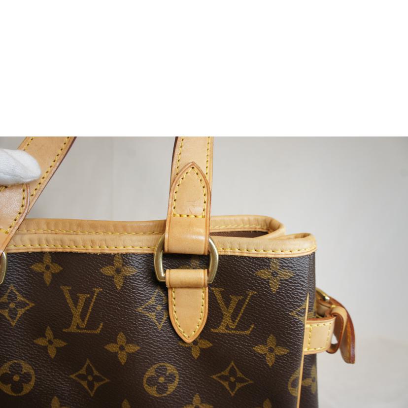 LOUIS VUITTON ルイヴィトン ルイ・ヴィトン ビトン ショルダーバッグ ハンドバッグ トートバッグ ブラウン メンズ レディース 定番 人気 LV 斜め掛け 肩がけ/バティニョール/モノグラム/M51156//VI2***/ABランク/92