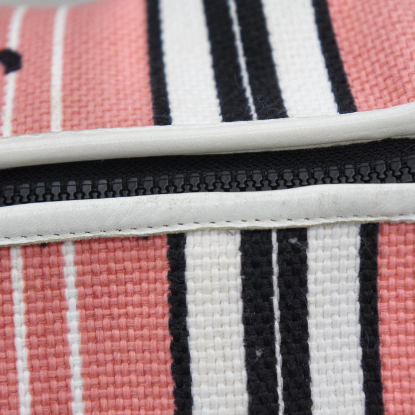 CHANEL シャネル/ココマークストライプハンドバック/クルースライン//105*****/Bランク/03