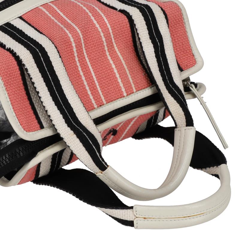 CHANEL シャネル/ココマークストライプハンドバック/クルースライン//105*****/Bランク/03