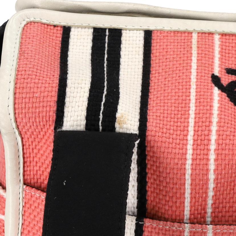 CHANEL シャネル/ココマークストライプハンドバック/クルースライン//105*****/Bランク/03