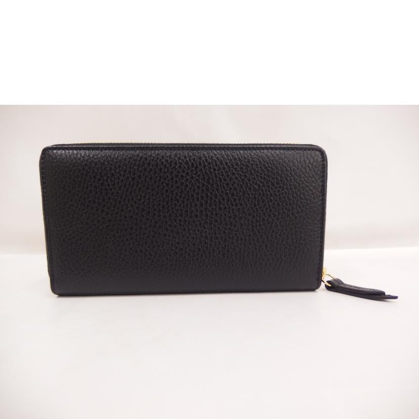 GUCCI グッチ/GGマーモントラウンドファスナー/黒/456117//Aランク/82