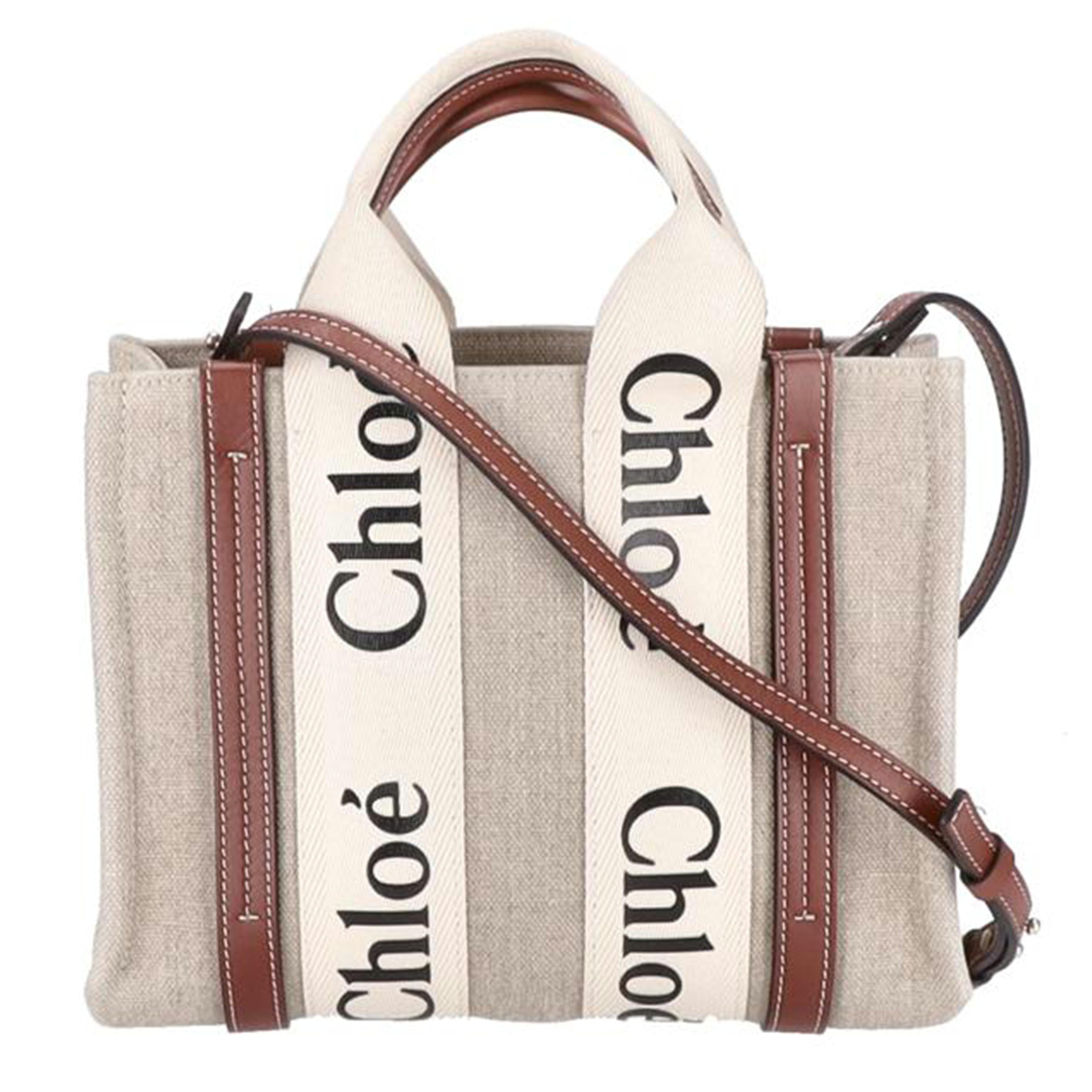 Chloe クロエ/WOODY/スモールトートバック/04227565//Aランク/07