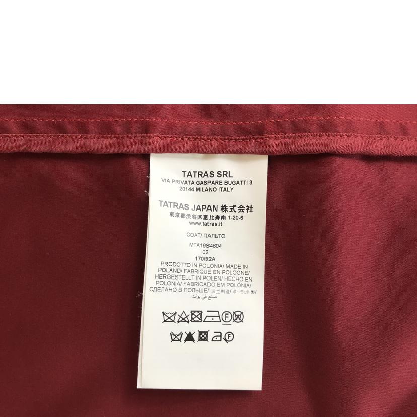 TATRAS タトラス/ステンカラーコート/MTA19S4604//ABランク/51