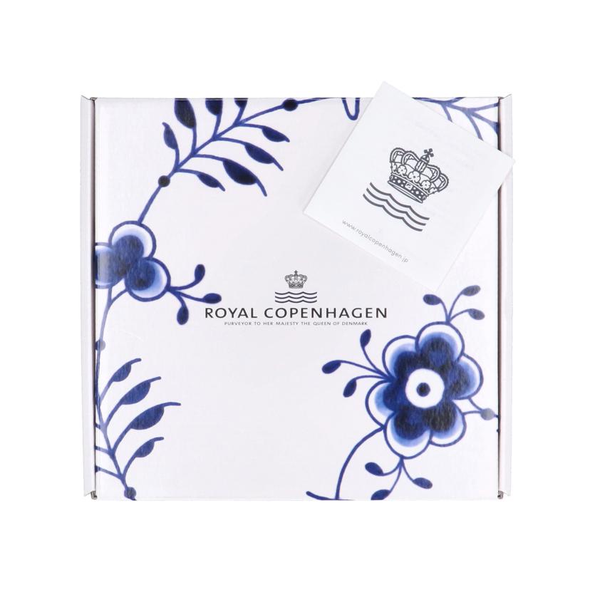 ROYAL COPENHAGEN/ブルーフルーテッド メガ スクエア ディッシュ//Aランク/09