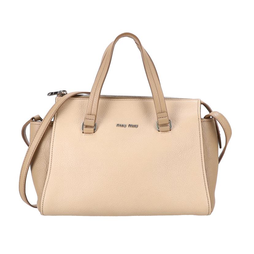 MIUMIU ミュウミュウ/カ-フ/2WAYハンドバック//ABランク/93