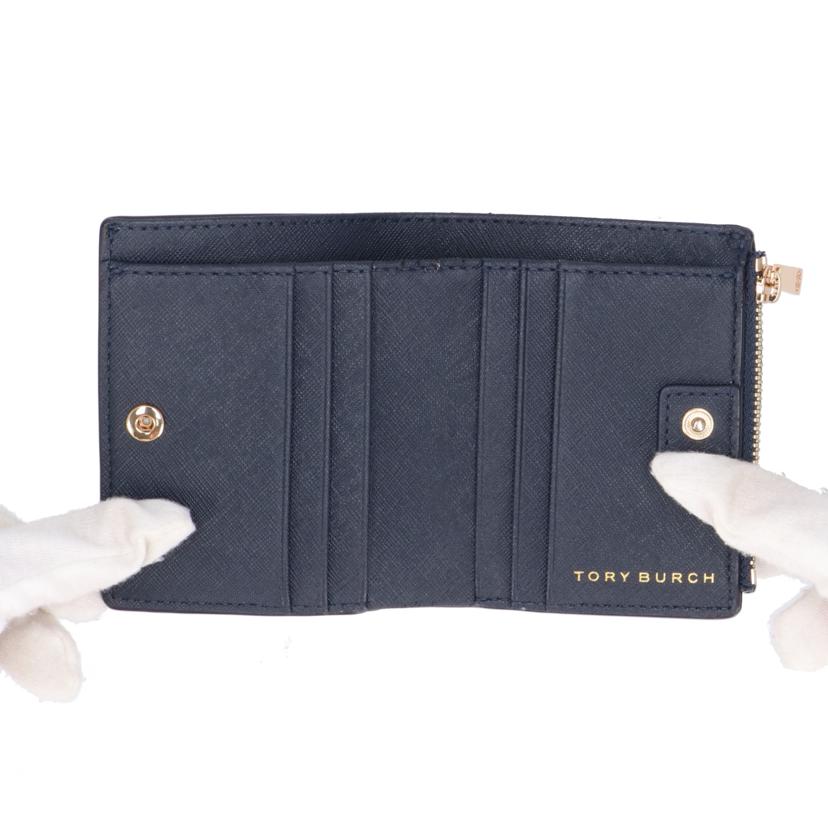 TORY BURCH トリーバーチ/二つ折り財布/トリーネイビー/147606 0223//ABランク/06