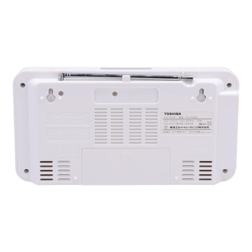 TOSHIBA 東芝 /CDラジオ/TY-C251//191288635W0/Bランク/82