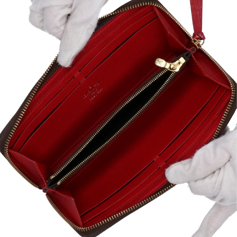 LV/ポルトフォイユ・クレマンス/ダミエ/スリーズ/N60534//CA4***/Bランク/06